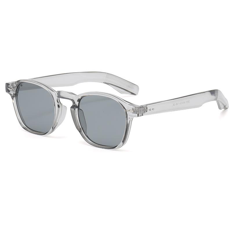 2351 Fashionable Retro Rice Nail Sunglasses, Small Frame Round Glasses, Trendy Street Sunglasses