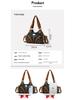 Borsa a tracolla e tote in morbida pelle lavata da donna - Multifunzionale, Casual, alla moda, in PU