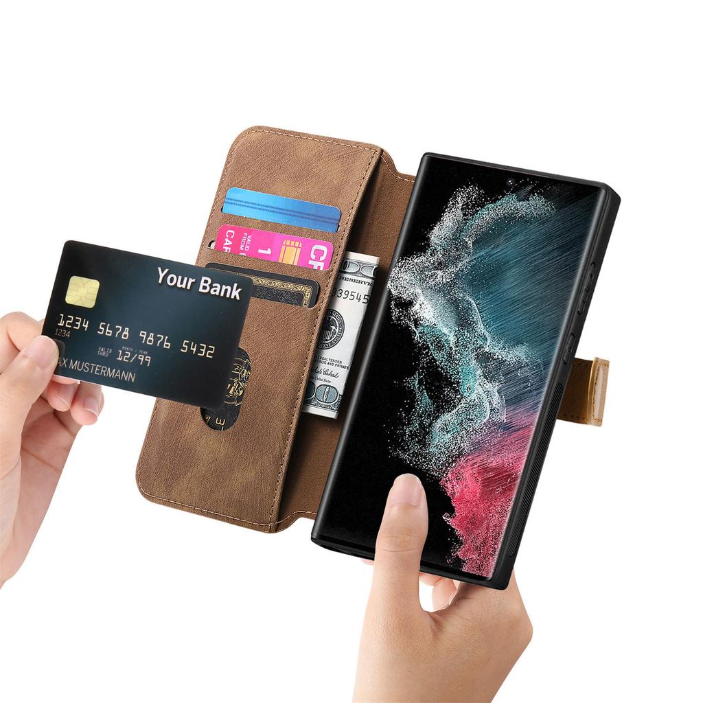 Ultimate Shockproof Wallet Case for Samsung A13/A14/A15/A17...S21/S22/S23...| Card Holder + Stand + RFID Protection