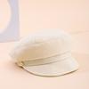Autumn Winter Korean Style Flat Top Newsboy Cap For Women - Military Cap Casual Hat Warm Street Fashion Headwear Accessories