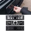 Number Plates Holder  Black License Plates Holder  Mount EU Standard License Plate Frame Cover Anticorrosions Holder