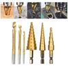 6/7Pcs 4-12mm 4-20mm 4-32mm Drilling Tool Bearing Steel Quick Change Bits Set  DIY Projects