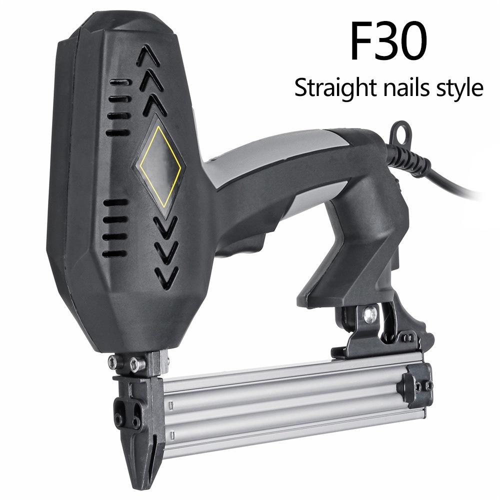 

220 В 2400 Вт, беспроводные перезаряжаемые электрические пистолеты для ногтей, электрические скобы, прямые пистолеты для ногтей, специальное использование, 120/мин, деревообрабатывающие инструменты Straight nail gun