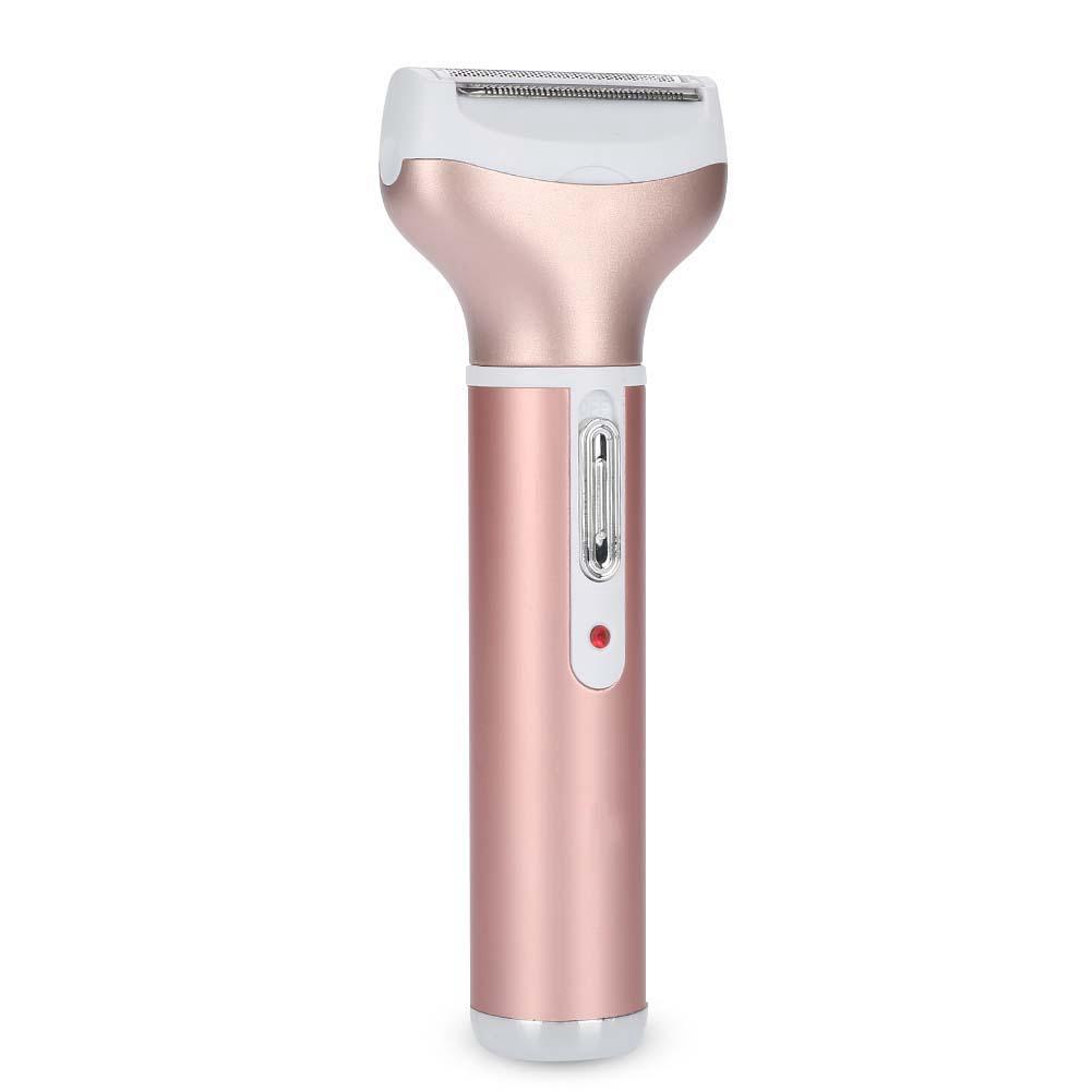4 IN 1 Portable Lady Grooming Kit Women Mini Electric Shaving Cutter Set Rose Gold