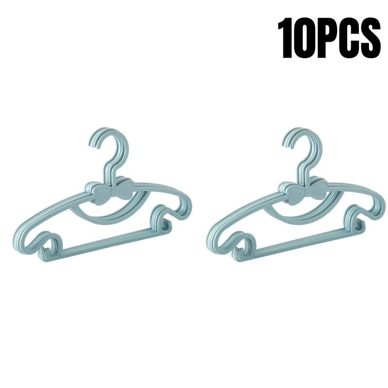 5-50 Stück Baby Kleiderbügel Kunststoff Kinder Kleideraufbewahrung Kleiderbügelständer für Kinderzimmer Kinder Kleiderbügel Kleinkind Säugling Tragbar Mäntel Zuhause
