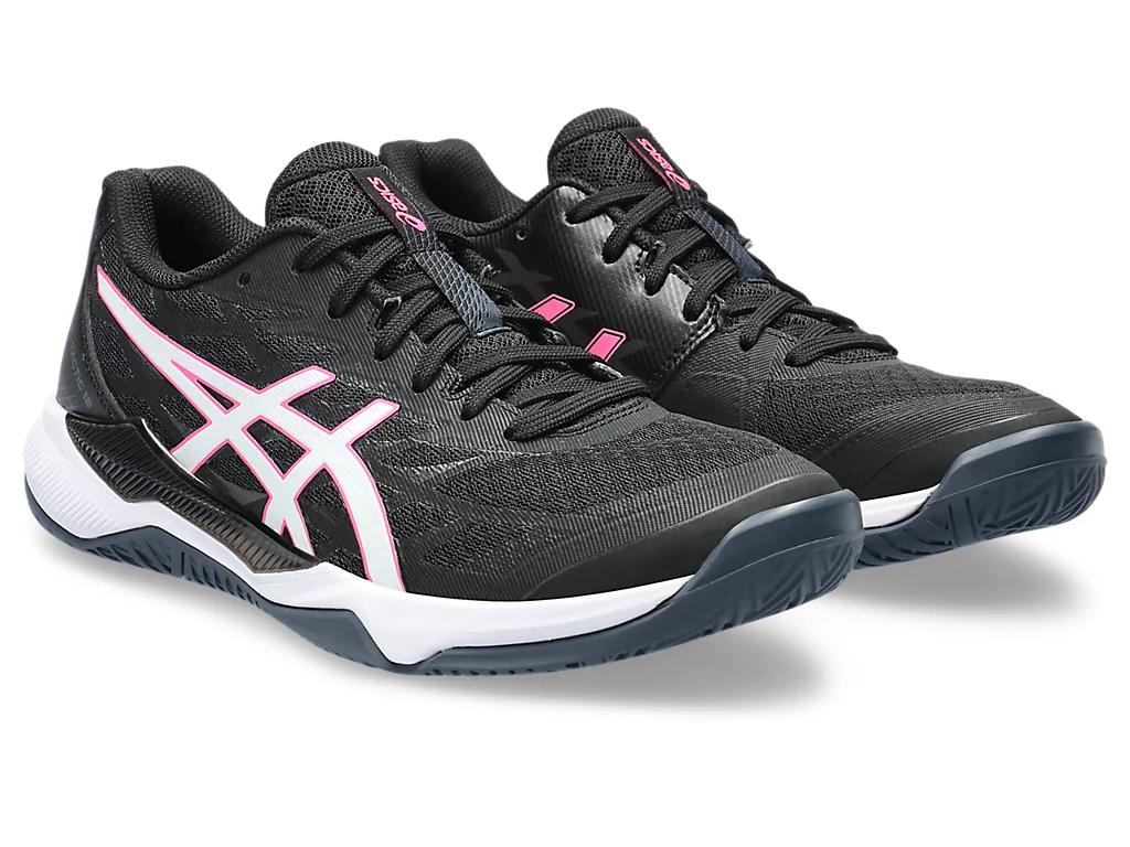 Sports Shoes Asics Black / Hot Pink Gel-Tactic 12