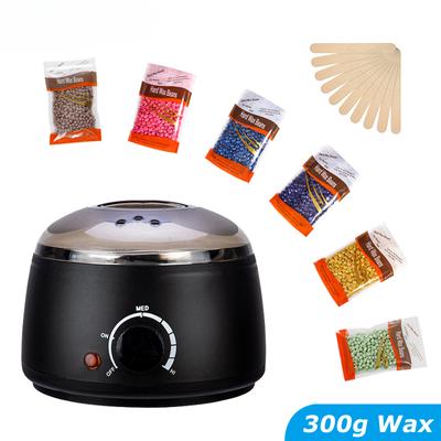 200ML Professional Wax-melt Pot Hot Film Painless Waxing Beads Hair Removal Wax Heater Kit Hard Wax Beans Waxing Machine