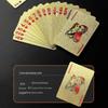 Waterproof Gold Foil PVC Playing Cards