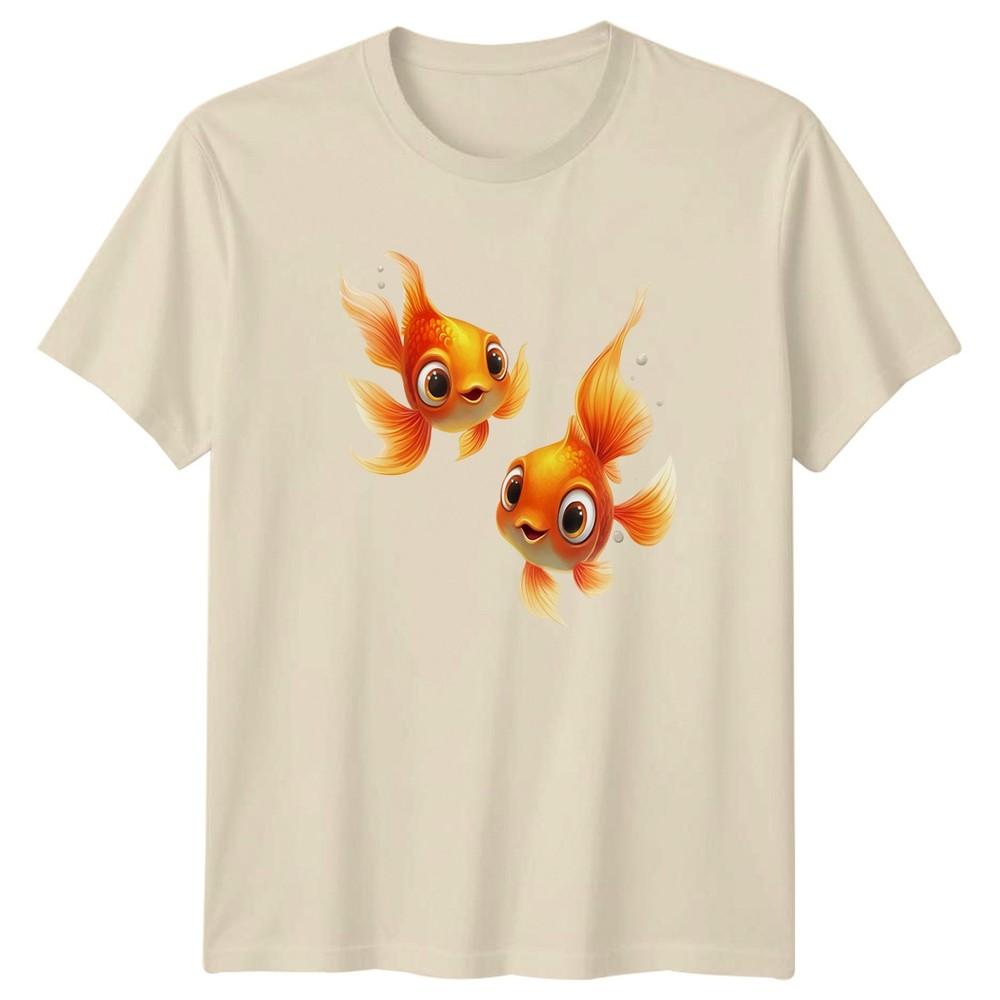 Goldfish TShirt Aquatic Wildlife 2026 Birthday Gift For Him And Her
