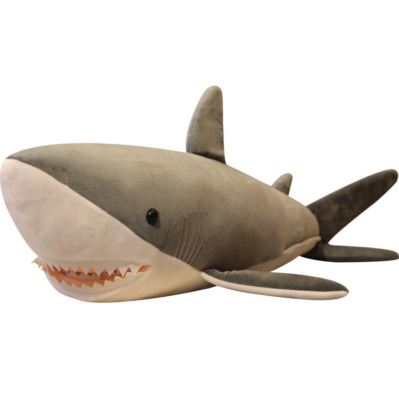 Cute Big Shark Plush Toy Rag Doll Doll Sleep with You On The Bed and Hold Your Pillow with You. Big Dolls Are Not Detached.
