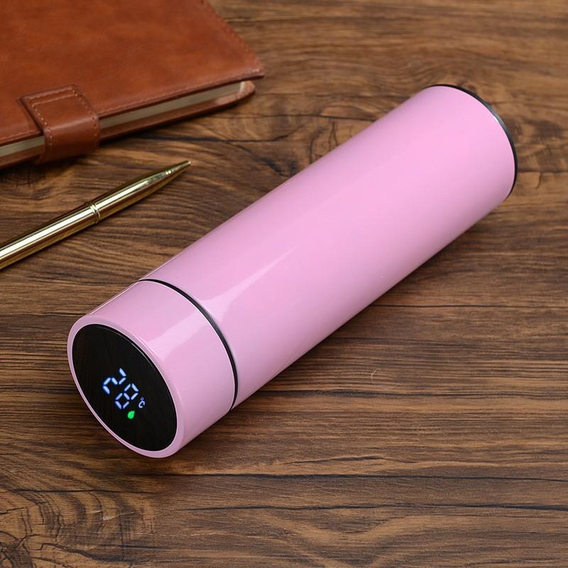 450ml Fashion Smart Vacuum Cup s LED displejem teploty Láhev na vakuové baňky z nerezové oceli Cestovní termoska Hrníčky na kávu