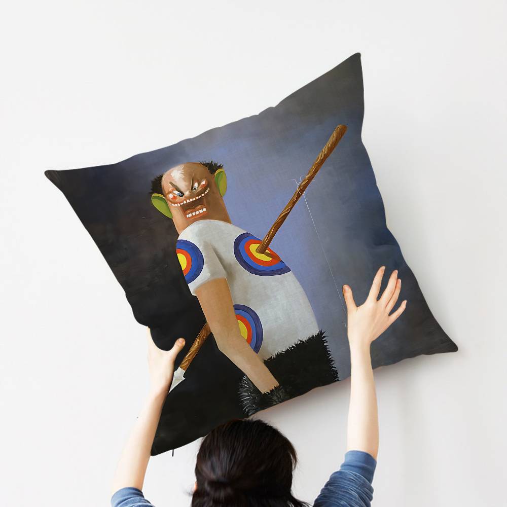 G-George C-Condo Art Cushion Cover Polyester Sofa Cushions Decorative Throw Pillows Home Decoration Pillowcover