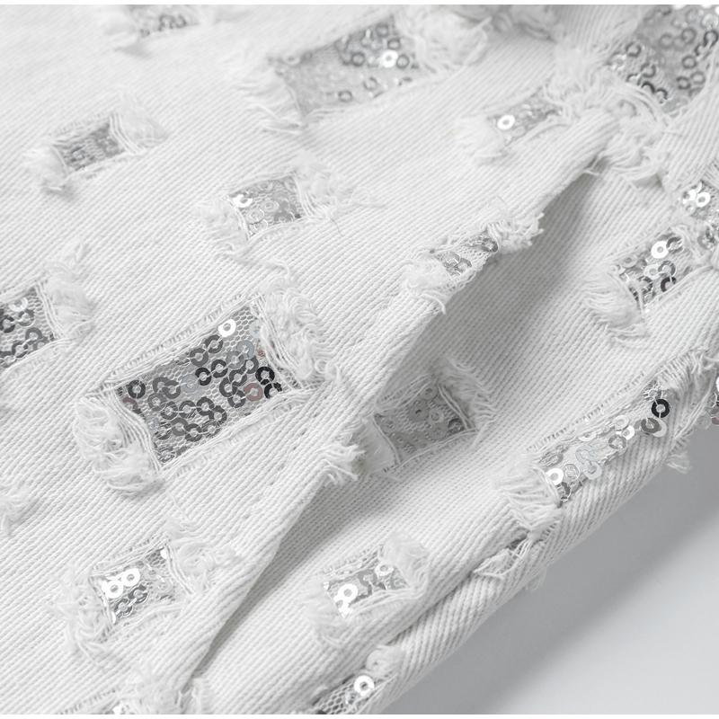 Элегантный кардиган с пайетками — фото 7