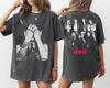 Vintage BTS Jungkook Tattoo Ästhetik K-Pop Grafik T-Shirt