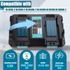Dual Battery Charger 4A for 14.4V 18V BL1860 BL1840 BL1850 BL1845 DC18RA BL1415 BL1430 BL1830 DC18RC DC18RD