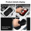 Pour Geely Starray 7 EM-i 2026 Insert de Console Centrale Porte-Gobelet Boîte de Rangement Organisateur Accessoires Intérieurs de Voiture Noir