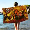 G-Guns N R-Roses Rock Anime Beach Swimming Towel Soft Absorbent Washcloth Children's Gifts for Kids Travel Camping Gym
