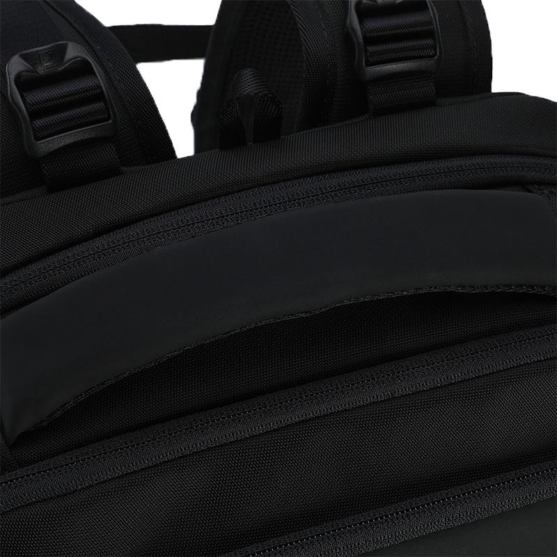 New FILA Fitness Series Fabric, PU Backpack Men's Jet Black A13M521102FBK