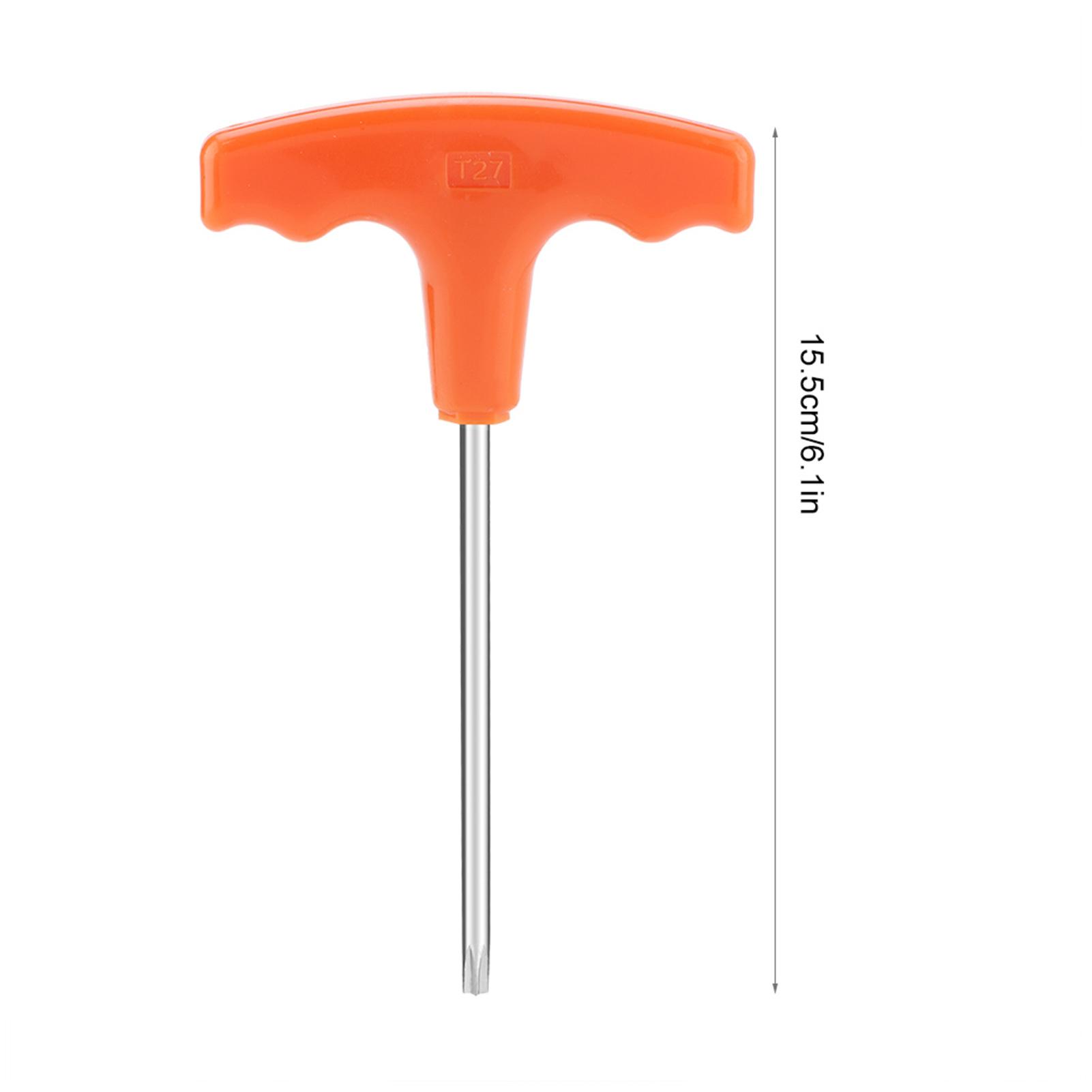 T27 Phillips Screwdriver Phillips Screwdriver T-Handle T27 Phillips Screwdriver For STIHL Equipment #0812 370 1000 Screwdriver оранжевый