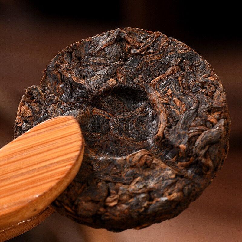 Linglong Cake Tea Pu'er Mature Tea Cake Head Spring Tea Aged Ripe Pu'er Tea 500g