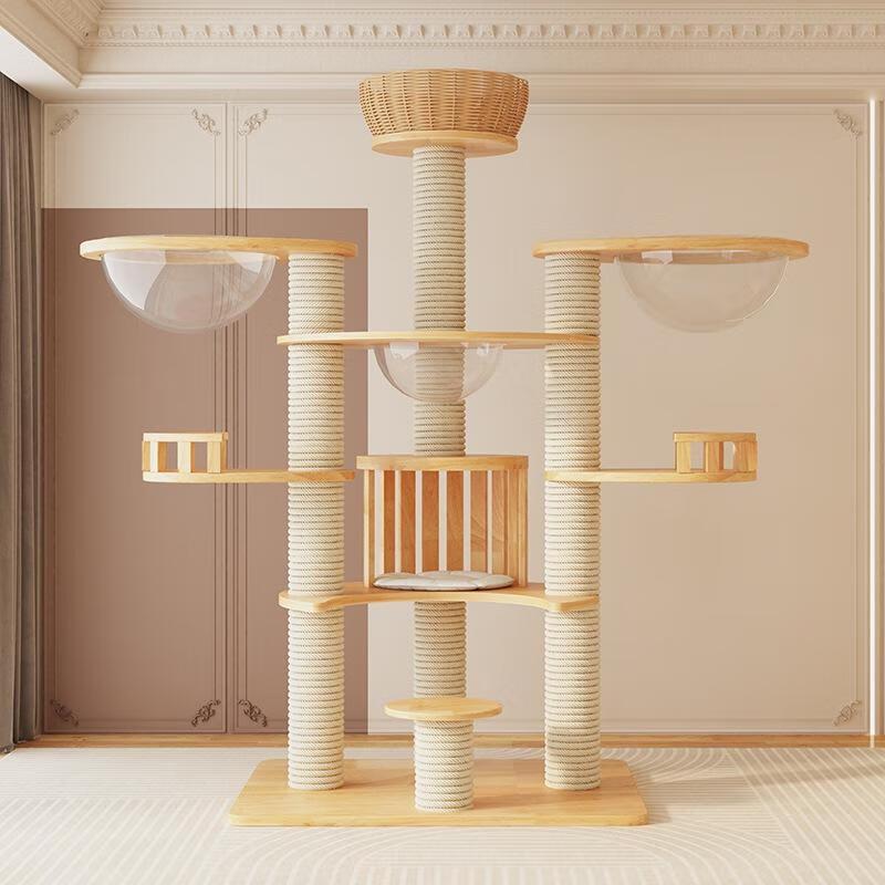 Cat Tree with Condo and Scratching Post