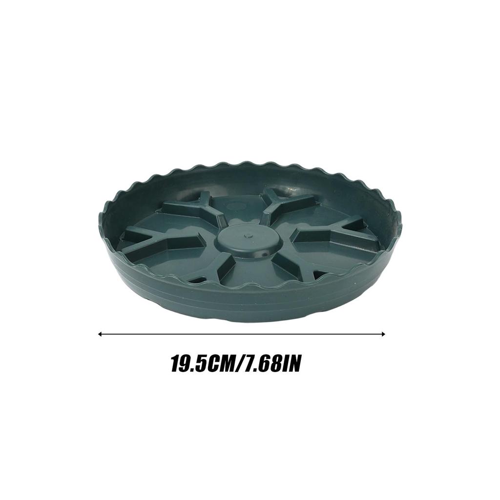 S/M/L Y-shaped Flower Pot Tray Breathable Draining Prevents Root Rot Pots Trays Plant Water Catcher Drip Trays Flowerpot Saucers