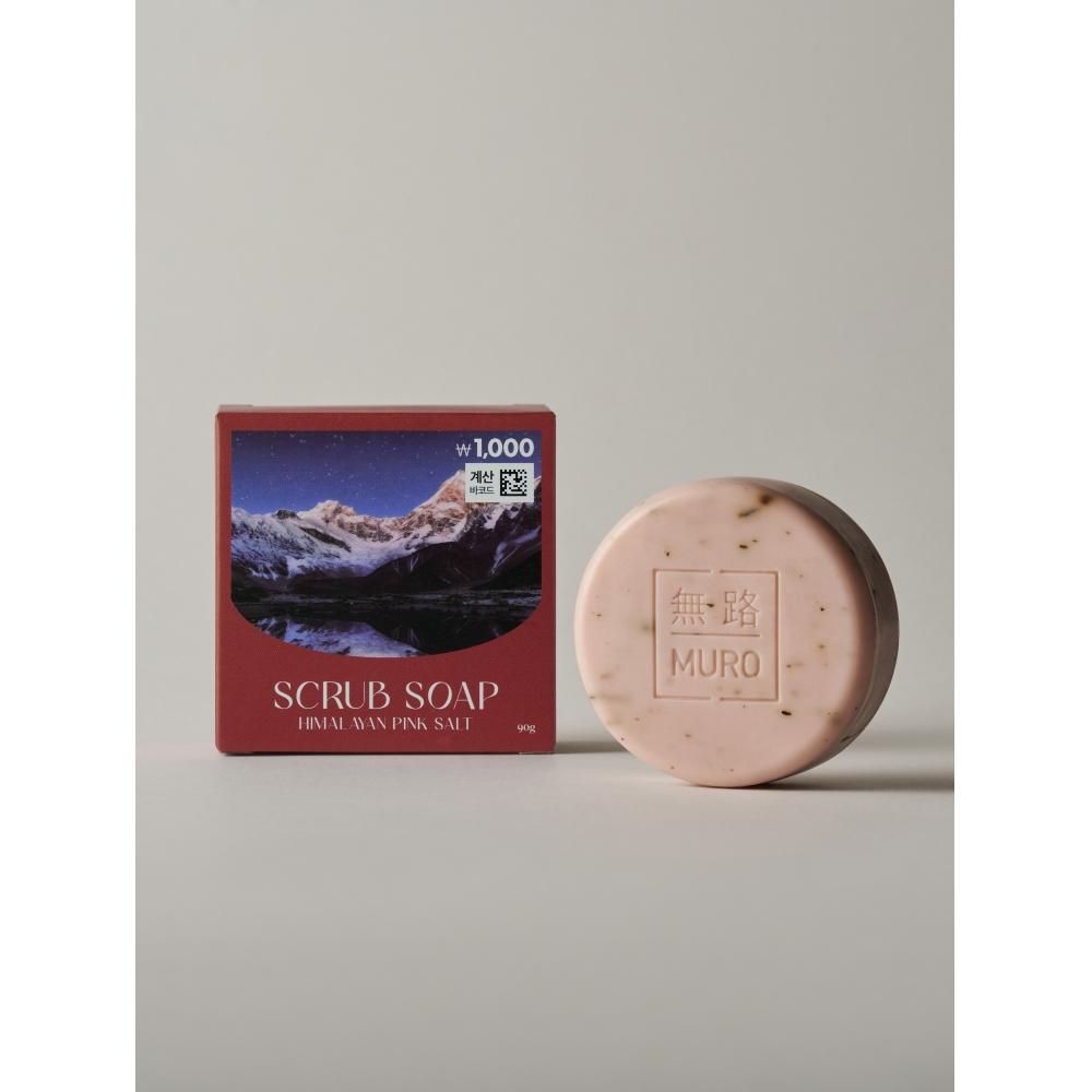 

Muro Гималайское розовое солевое мыло-скраб 90 г