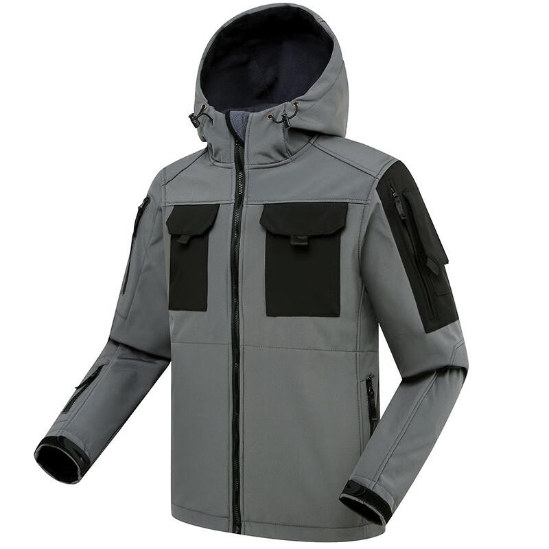 Lishen Jifeng Tactical Waterproof Hooded Outdoor Jacket S-XXXL