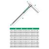 Socket Extension T-Shaped Wrench Hexagonals Screwdriver T Shape Connect Rod
