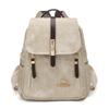 Schoolbag Backpack Women's 1011 New Korean Version Simple Fashion Backpack Commuting Trendy with Large Capacity Shoulder Leisure Bag