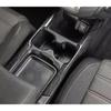 Carbon Fiber ABS Water Cup Holder Stripe Cover Trim For Honda CRV CR-V 2017-