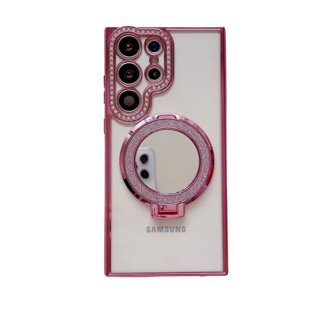 Suitable for Samsung A05s Water Diamond Phone Case Glalxy S23ultra Electroplated Luxurious S24 Glitter A73