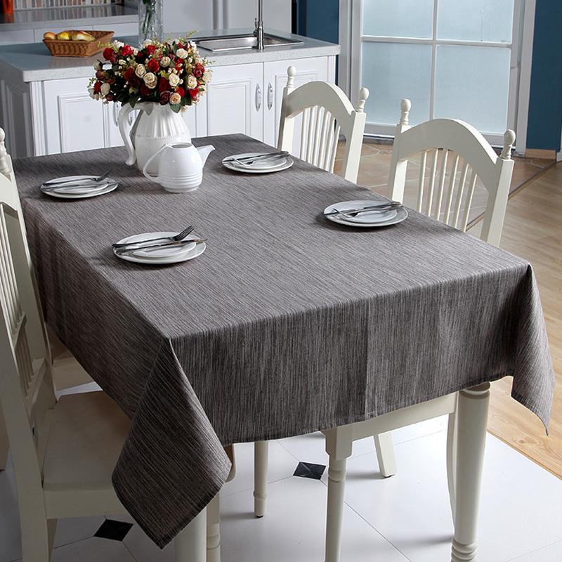 Solid Plain Simple Table Cloth Tablecloth Nappe Table Cover Party Wedding Table Cloth For Home Table Decoration Home Textile