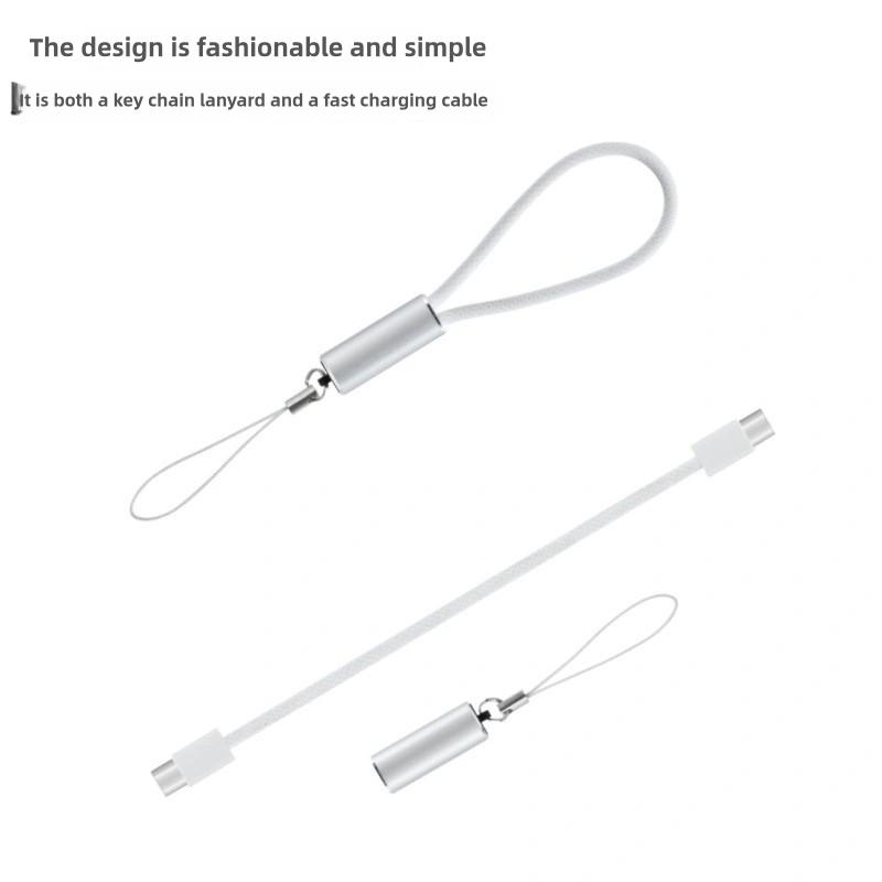 PD66W Fast Charging Cable Type-C To Type-C Aluminium Alloy Braided Data Cable For iPhone15/14/13/12 Samsung Xiaomi Huawei
