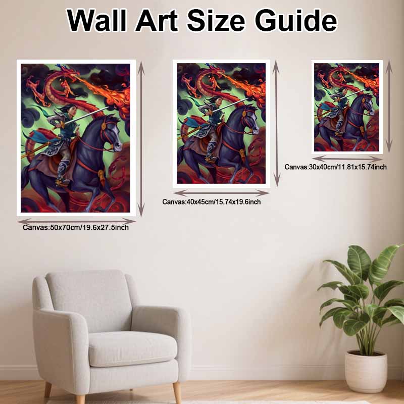 Disney Diamond Art Painting Kit Mulan Dragon Mosaic Pictures, Wall Art Crafts, Home Decor