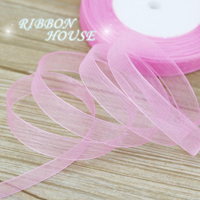 (50 yards/roll) 12mm organza ribbons wholesale gift wrapping decoration Christmas ribbons