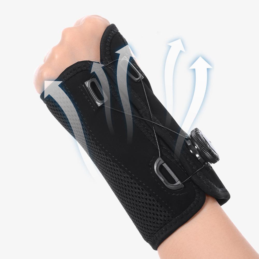 1 Piece Wrist Brace For Carpal Tunnel Adjustable Knob Hand Brace Fits Right Hand