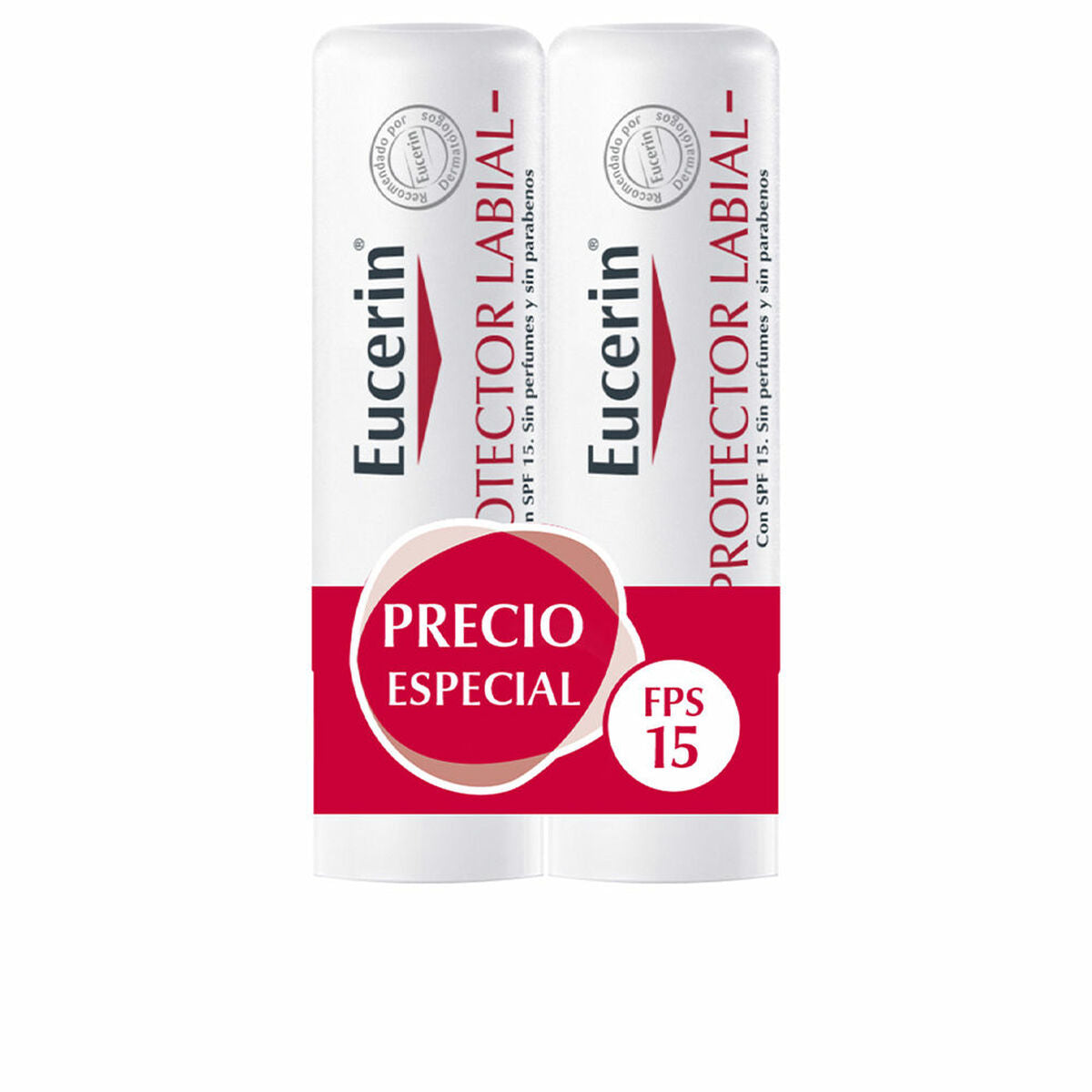 

Бальзам для губ Eucerin Protector Labial Лот 2 Единицы Spf 15 Упаковка 4,8 г
