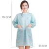 Polyester Long Sleeve Apron Oil Resistant Kitchen Long-Sleeved Smock Waterproof Apron  Canteen