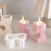 Flexible Sturdy Silicone Mould Fashion Accessory for Making Unique Heart Shaped Candle and Home Decorations