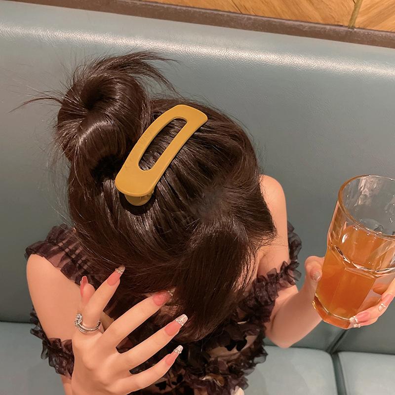 Large Sized Face Wash Clip For Women, Top Clip For The Back Of The Head, Large Clip For The Bangs Clip, Fashionable And Versatile Headband Hair Clip