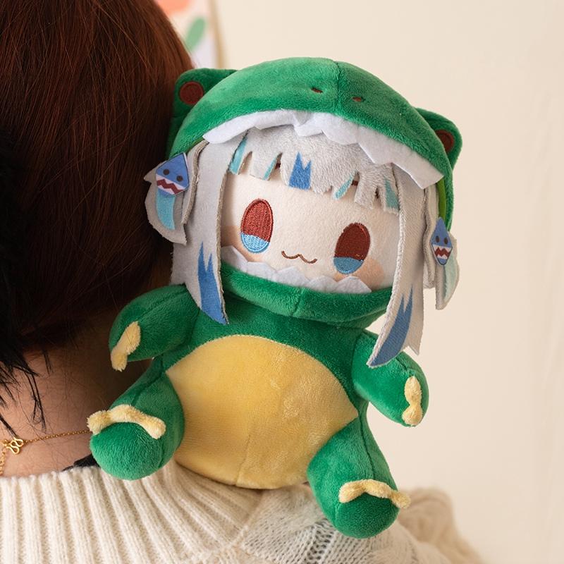 Lovely Plush Hololive Gawr Gura Birthday Ebi-chan Shrimp Hololive Gawr Gura Dino Plush Pendant Creative Cute Doll Birthday Gift