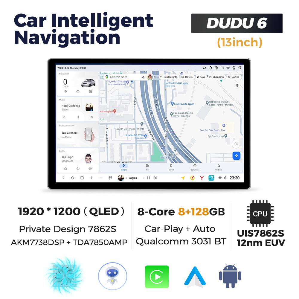DUDUAUTO DUDU7 Android All In One Universal 13" Car Radio Multimedia Video Player GPS Stereo For Volkswagen Nissan Hyundai Kia