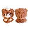 Fluffy animal costume for 10cm stuffed animal costume otaku costume bear, costume, accessory, activity, doll, mascot, kpopdoll, [product]