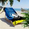 Atalanta True Supporter Print Beach Towel, Large Soft Quick Dry Towel for Beach Camping Swimming