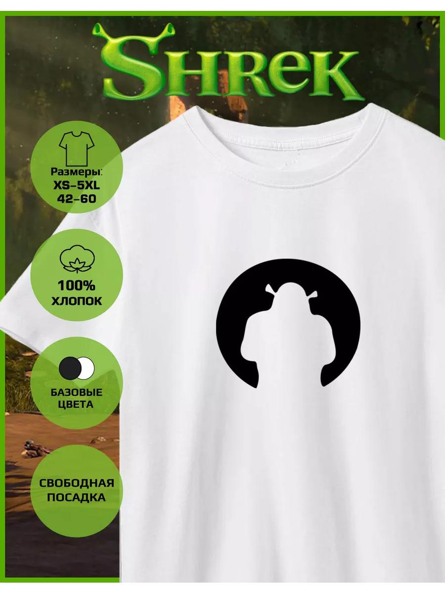 T-shirt with Shrek print S