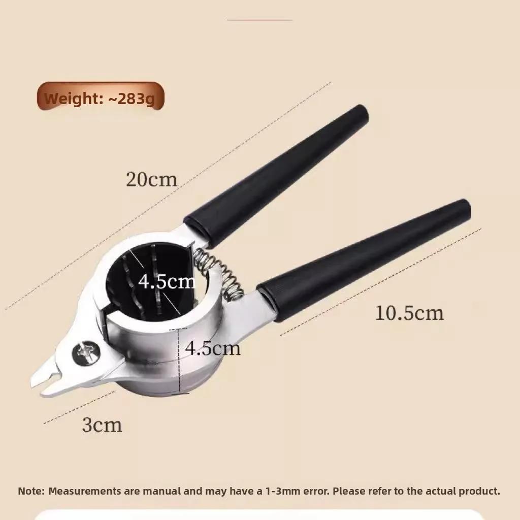 Stainless Steel Walnut Cracker Multi-functional Home Use Peanut & Nut Shell Opener