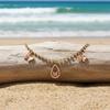 Cute Butterfly Elegant Anklet Bohemian Style Fashionable Women's Jewelry for Summer Beach Daily Wear