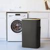 100L Large Slim Laundry Hamper with Removable and Washable Inner Bag Collapsible Storage Bin Foldable for Bathroom Bedroom Dorm