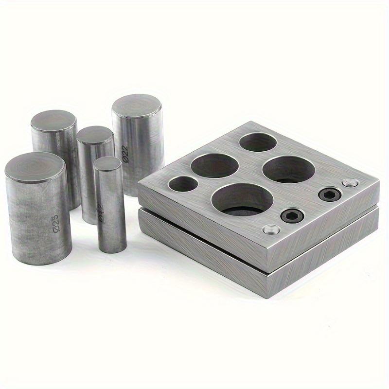 

1 шт. The Hobbyworker Круговой дисковый резак, Изготовление ювелирных изделий Резка металла Формовка Подвеска Шарм Монета Пуансон Профессиональный Практичный Удобный Инструмент 5 Holes